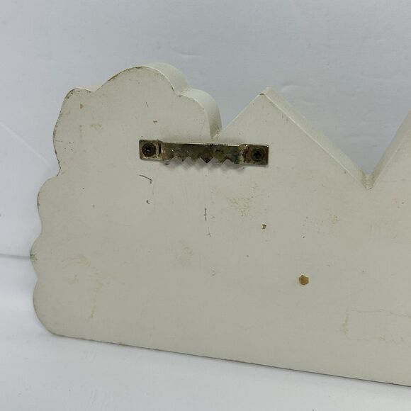 Vintage Tender Heart Treasures Village Store Front Wood Sign Decor Primitive ‘89 - Picture 7 of 15